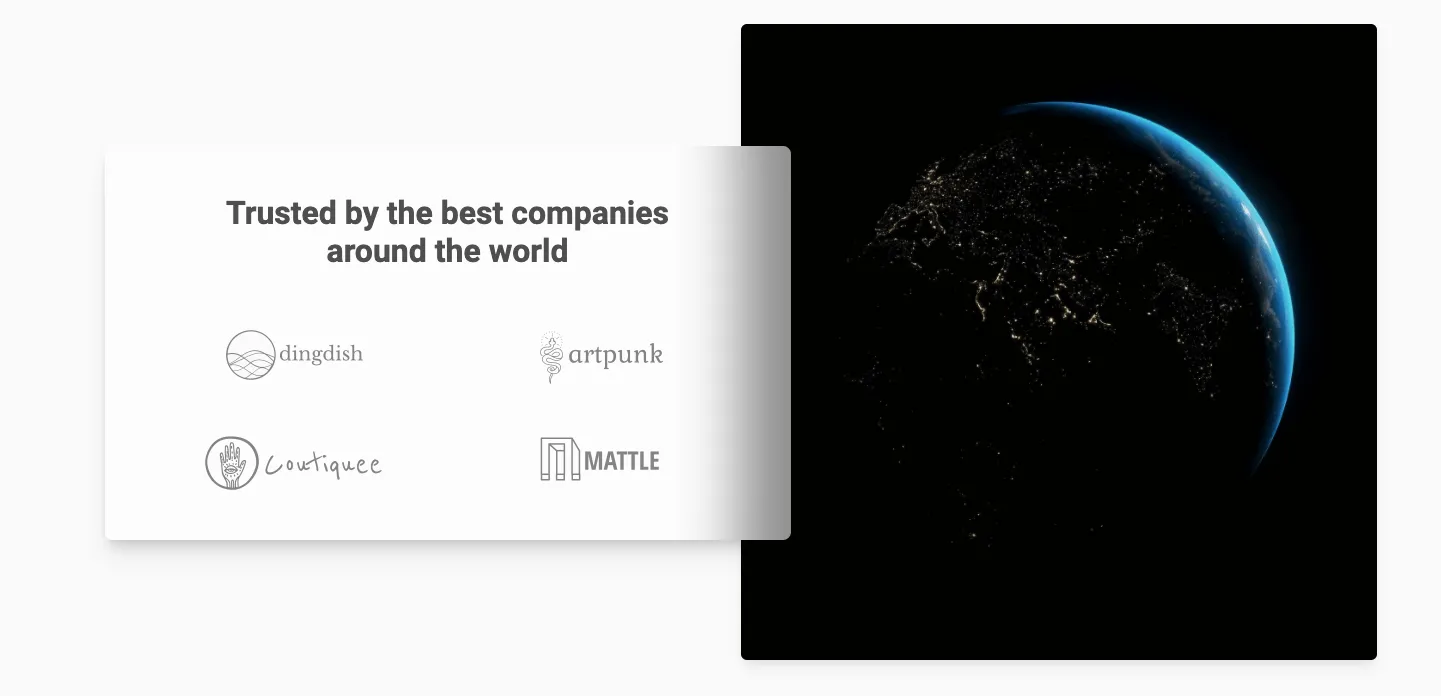 Bootstrap 5 Landing Page Logo Clouds Design Block